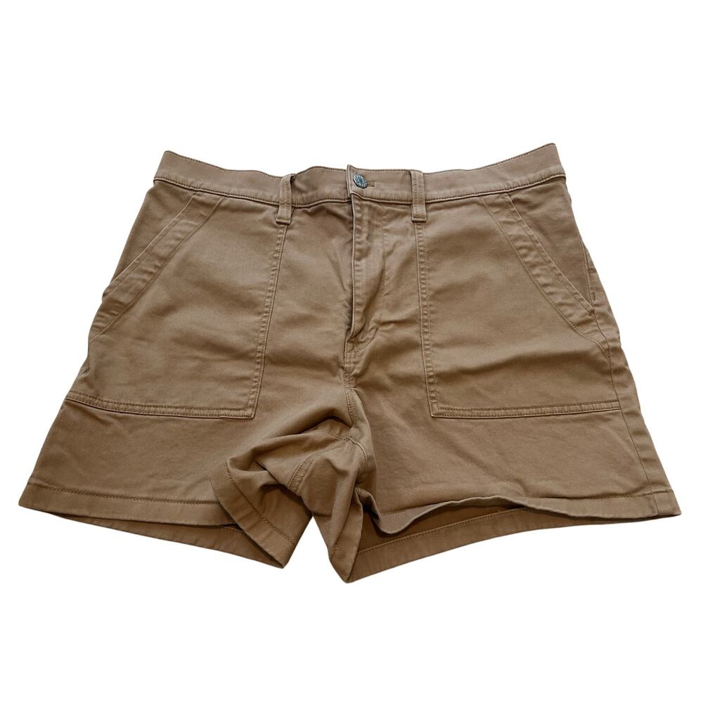 J.Crew Women’s Khaki Chino Shorts Size 31 Preppy Cargo